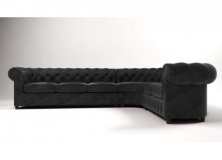 Rohová sedačka  BETHANY CHESTERFIELD