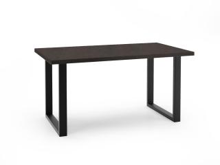 Rozkladací jedálenský stôl BOWEN tmavý betón Rozmer stola: 140/240x80cm