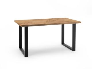 Rozkladací jedálenský stôl BOWEN zlatý remeselný dub Rozmer stola: 140/240x80cm