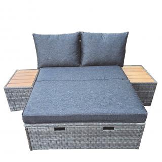Súprava nábytku z technorattanu Eleonore Ash PATIO