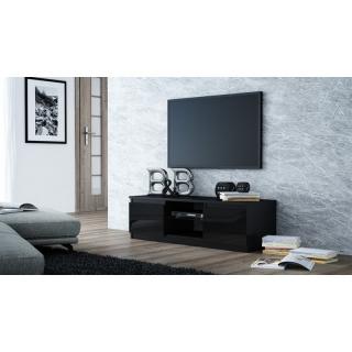 TV stolík HANN  čierna 140 cm