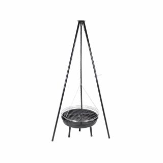 Závesný záhradný grill 52 cm so stojanom PATIO