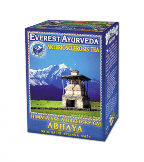 Everest Ayurveda ABHAYA - Kôrnatenie tepien a kŕčové žily, bylinný čaj 100 g (Sypaný himalájsky ajurvédsky bylinný čaj)