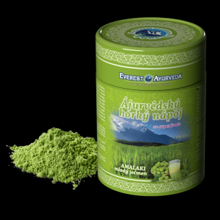 Everest Ayurveda AMALAKI Mladý JAČMEŇ nápoj Imunita  detoxikácia, 100g (Ajurvédska zmes na prípravu horúceho nápoja)