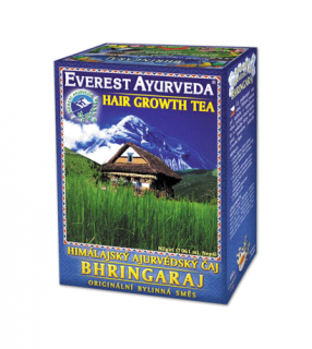 Everest Ayurveda BHRINGARAJ - Rast vlasov, bylinný čaj 100 g (Sypaný himalájsky ajurvédsky bylinný čaj)