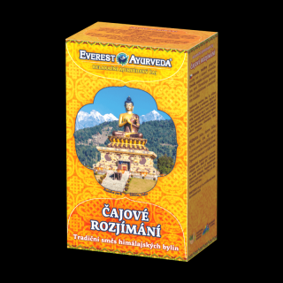 Everest Ayurveda ČAJOVÉ ROZJÍMANIE, relaxačný čaj, 100g (Sypaný himalájsky bylinný čaj)