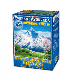 Everest Ayurveda DHATAKI - Silná menštruácia, bylinný čaj 100 g (Sypaný himalájsky ajurvédsky bylinný čaj)