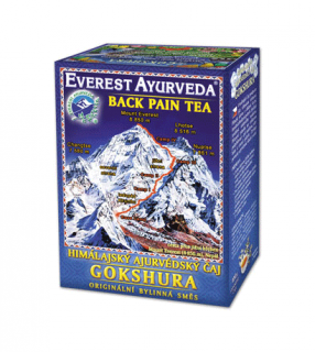 Everest Ayurveda GOKSHURA - Bolesti chrbta a chrbtice, bylinný čaj 100 g (Sypaný himalájsky ajurvédsky bylinný čaj)