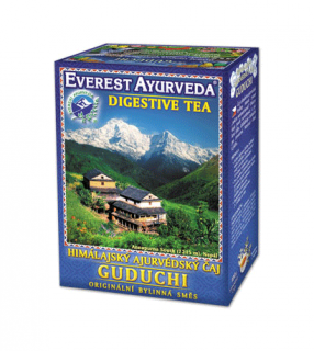 Everest Ayurveda GUDUCHI - Nevoľnosť a preháňanie, bylinný čaj 100 g (Sypaný himalájsky ajurvédsky bylinný čaj)