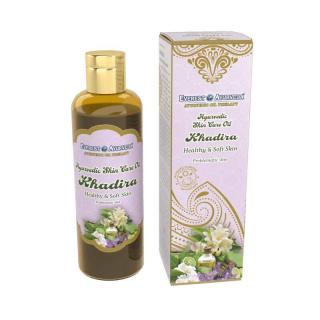 Everest Ayurveda KHADIRA kožný OLEJ - Zdravá  hladká pokožka, 100 ml (Zdravá  hladká pokožka)
