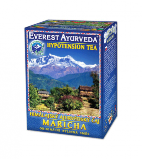 Everest Ayurveda MARICHA - Nízky krvný tlak, bylinný čaj 100 g (Sypaný himalájsky ajurvédsky bylinný čaj)