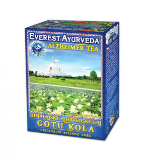 GOTU KOLA - Degenerácia mozgových funkcií (Ajurvédsky bylinný čaj EVEREST AYURVEDA)