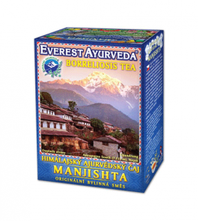 MANJISHTA - Kliešť a borelióza (Ajurvédsky bylinný čaj EVEREST AYURVEDA)