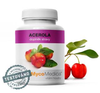Mycomedica, ACEROLA prírodný zdroj vitamínu C, 90 kapsúl (prírodný zdroj vitamínu C)