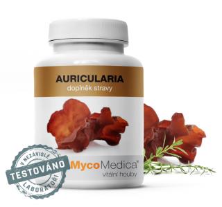 MycoMedica, AURICULARIA medicinálna huba, 90 kapsúl (Medicinálna huba)