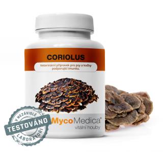 Mycomedica, CORIOLUS medicinálna huba 90 kapsúl (Medicinálna huba)