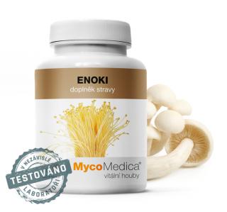 MycoMedica, ENOKI medicinálna huba, 90 kapsúl (Medicinálna huba)