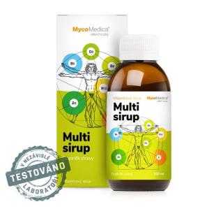 MycoMedica, MULTI sirup - vitamínový sirup, 200 ml (doplnok stravy)