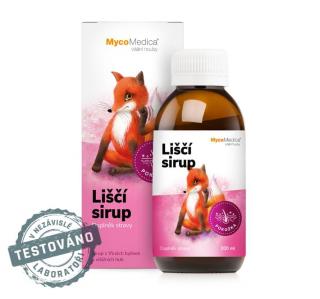 MycoMedica, Mycobaby LIŠČÍ sirup - pokožka, 200 ml (doplnok stravy)