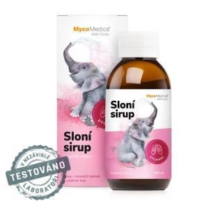 MycoMedica, Mycobaby SLONÍ sirup - dýchanie, 200 ml (doplnok stravy)