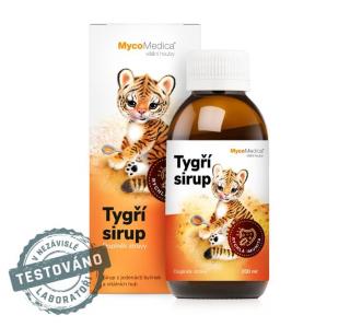 MycoMedica, Mycobaby TIGRÍ sirup - rýchla imunita, 90 kapsúl (doplnok stravy)