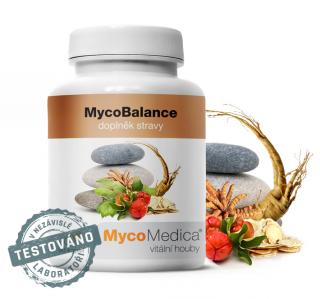 MycoMedica, MycoBALANCE - životná sila, 90 kapsúl (Kombinácia čínskych byliniek a medicinálnych húb)