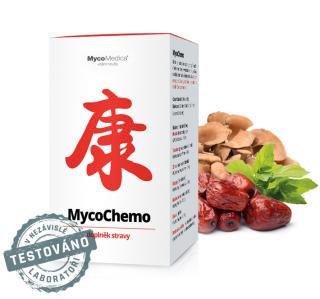 MycoMedica, MycoCHEMO, podpora pri chemoterapii, 180 tabliet (Zmes medicinálnych húb)