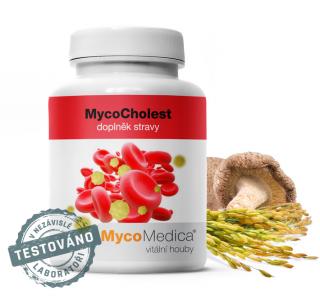MycoMedica, MycoCHOLEST - cholesterol, 120 kapsúl (Zmes medicinálnych húb )