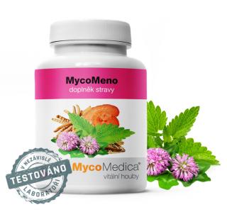 MycoMedica, MycoMENO - menštruácia, 90 kapsúl (Kombinácia medicinálnych húb a bylín)