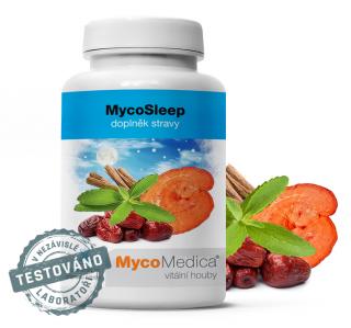 MycoMedica, MycoSLEEP - spánok, 90g (Kombinácia reishi a jujuby)