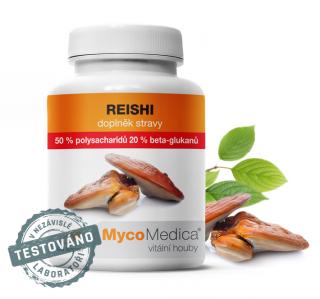 Mycomedica, REISHI 50% medicinálna huba, 90 kapsúl (Medicinálna huba)