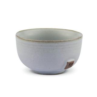 Šálka / miska na čaj - sivá (Japonská keramická miska na čaj)
