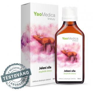 YaoMedica, JELENIA SILA - potencia, 50 ml (Bylinná tinktúra)