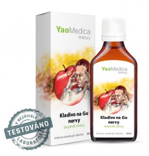 YaoMedica, KLADIVO NA GU - nervy, 50 ml (Bylinná tinktúra)