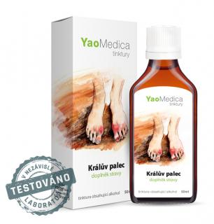 YaoMedica, KRÁĽOV PALEC - Dna, 50 ml (Bylinná tinktúra)