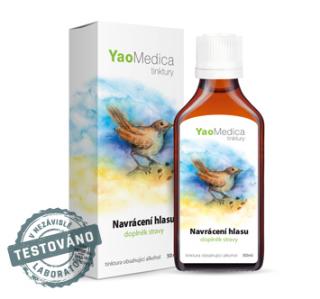 YaoMedica, NAVRÁTENIE HLASU - hlas, 50 ml (Bylinná tinktúra)