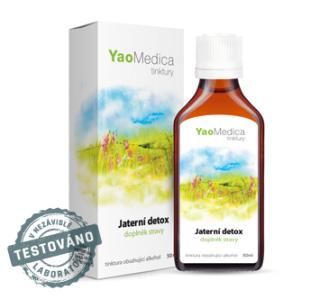 YaoMedica, PEČEŇOVÝ DETOX - detoxikácia, 50 ml (Bylinná tinktúra)