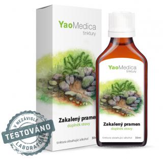 YaoMedica, ZAKALENÝ PRAMEŇ - močové cesty, 50 ml (Bylinná tinktúra)