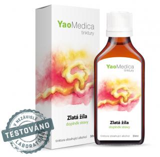 YaoMedica, ZLATÁ ŽILA - hemeroidy, 50 ml (Bylinná tinktúra)