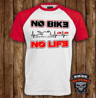 Baseball mototričko No Bike - No Life