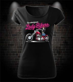 Dámske moto tričko Lady Bikers