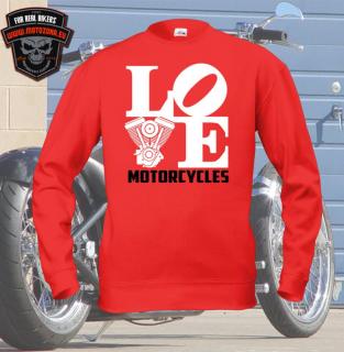 Mikina Love Motorcycles