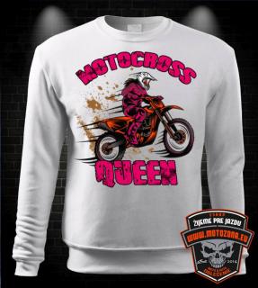 Mikina pre motorkárku Motocross Queen (Motomikina  Motocross Queen)