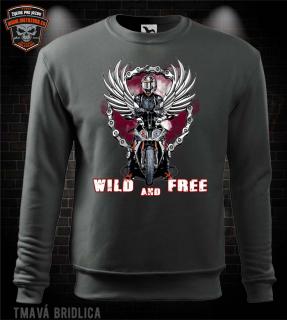 Moto mikina Wild and Free