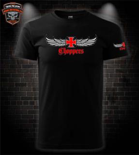 Motorkárske tričko Choppers Wings