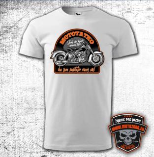 Motorkárske tričko Mototatko (Tričko pre motorkára  - mototatko)
