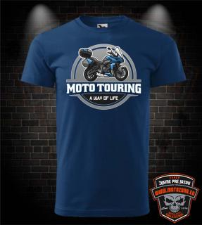 Motorkárske tričko Mototouring