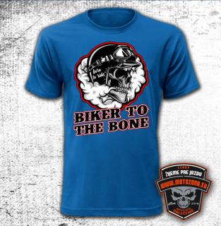 Mototričko Biker to the Bone (Originálne motorkárske tričko)