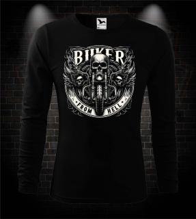 Mototričko s dlhým rukávom Biker from Hell