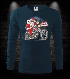 Mototričko s dlhým rukávom Merry Christmas